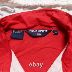 Vintage 90s Polo Sport Ralph Lauren Big Logo Jacket Size XL USA