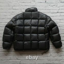 Vintage 90s Polo Sport Ralph Lauren Quilted Puffer Down Jacket Puffy Black