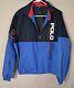 Vintage 90s Polo Sport Ralph Lauren Spellout Jacket Medium Men's Red Blue