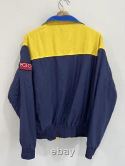 Vintage 90s Ralph Lauren Polo Hi Tech Jacket usa pwing bear