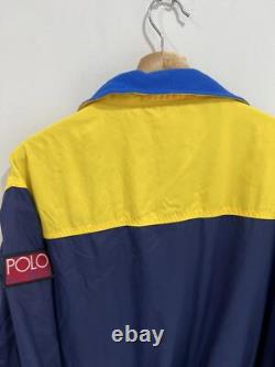 Vintage 90s Ralph Lauren Polo Hi Tech Jacket usa pwing bear