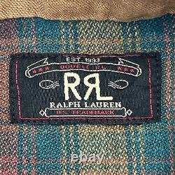 Vintage 90s Ralph Lauren Polo Rugby Size M Vest Southwest Canvas Hunting