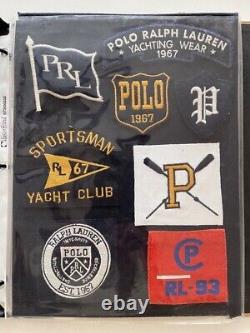 Vintage Collection Patches, Embroideries + Labels Ralph Lauren Polo Lot Of 98
