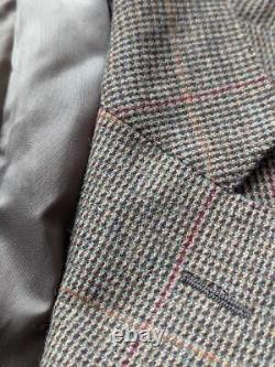 Vintage ITALY made POLO ralph lauren 39L wool ANGORA blazer jacket