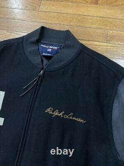Vintage MINT Rare OG Polo Ralph Lauren RLP Signature Jacket PWING Stadium XXL