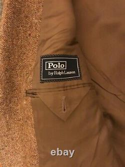 Vintage Men's Polo Ralph Lauren Tweed Blazer Jacket Size 40