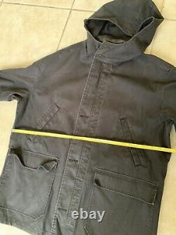 Vintage Mens POLO RALPH LAUREN Jacket Shooting Hunting Black Size Medium