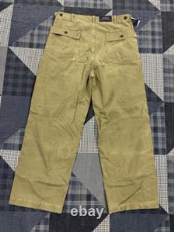 Vintage Military USMC Polo Ralph Lauren Fatigue Herringbone Ba
