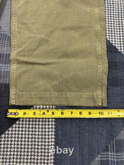 Vintage Military USMC Polo Ralph Lauren Fatigue Herringbone Ba
