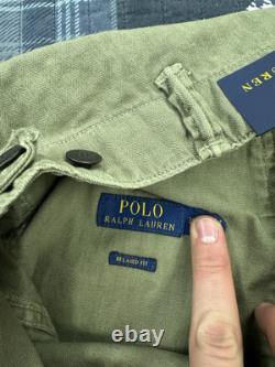 Vintage Military USMC Polo Ralph Lauren Fatigue Herringbone Ba