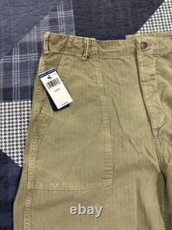 Vintage Military USMC Polo Ralph Lauren Fatigue Herringbone Ba