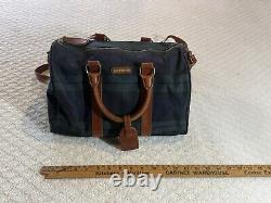 Vintage POLO RALPH LAUREN Blackwatch Plaid Handbag Boston Bag