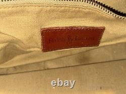 Vintage POLO RALPH LAUREN Blackwatch Plaid Handbag Boston Bag