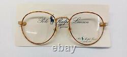 Vintage POLO RALPH LAUREN Classic VI Flex GU4 eyeglasses NEW metal TORTOISE 51