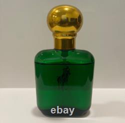 Vintage POLO RALPH LAUREN Green Cosmair 2oz Mens Cologne EDT Spray RARE 95% Full