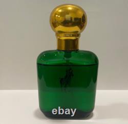 Vintage POLO RALPH LAUREN Green Cosmair 2oz Mens Cologne EDT Spray RARE 95% Full