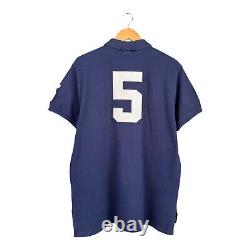 Vintage POLO RALPH LAUREN New York #5 Polo Shirt Big Logo