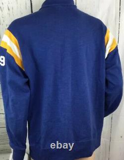 Vintage POLO RALPH LAUREN SPORT Sweatshirt Spell Out Men XL Stadium 92 93 RARE