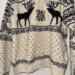 Vintage POLO RALPH LAUREN Sweater Women Neck Warmer, Large, CASHMERE/RABBIT HAIR
