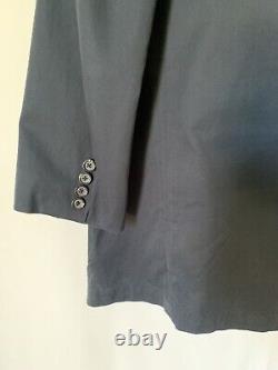 Vintage POLO Ralph Lauren Mens Blazer XL Black Emblem Patch Cotton Sports Coat