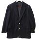 Vintage Polo Ralph Lauren Mens Wool Blazer Fits S Navy Blue Gold Metal Buttons