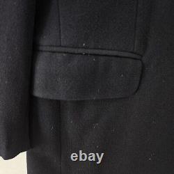 Vintage POLO Ralph Lauren Mens Wool Blazer Fits S Navy Blue Gold Metal Buttons