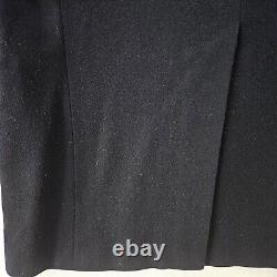 Vintage POLO Ralph Lauren Mens Wool Blazer Fits S Navy Blue Gold Metal Buttons