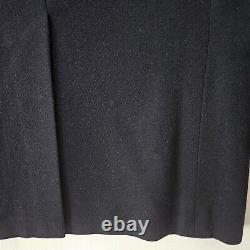 Vintage POLO Ralph Lauren Mens Wool Blazer Fits S Navy Blue Gold Metal Buttons