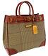 Vintage Polo Ralph Lauren Rugby Houndstooth Top Handle Doctor Tote Bag Unisex