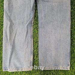 Vintage POLO Ralph-Lauren Timeless Aged Jeans 32x28 (34x30) Faded Stonewash USA