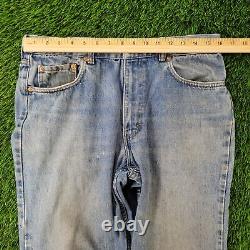 Vintage POLO Ralph-Lauren Timeless Aged Jeans 32x28 (34x30) Faded Stonewash USA