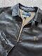 Vintage Polo Ralph Lauren Lambskin Leather Jacket Xl Black Soft Bomber Zip-up