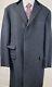 Vintage Polo By Ralph Lauren Paddock Overcoat Men 46 Herringbone Wool Italy