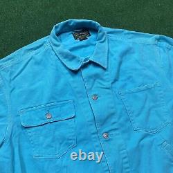 Vintage Polo Country Jacket Mens XL Blue Ralph Lauren Denim USA MADE Chore Coat