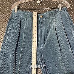 Vintage Polo Country Ralph Lauren Blue Corduroy Pants Made in USA Size 33x36