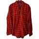 Vintage Polo Country Ralph Lauren, Men's, 1/2 Zip, Heavyweight Flannel Shirt, Xl