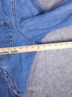 Vintage Polo Country Ralph Lauren Trucker Denim Jacket Men's Large USA Made