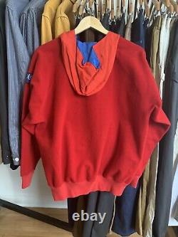 Vintage Polo Hi Tech Pull Over Anorak Fleece Orignal RARE Ralph Lauren