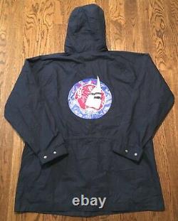 Vintage Polo Jacket Medium Ralph Lauren 97 Sailing Sport Cookie Bear Skier RARE