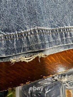 Vintage Polo Jeans Co Ralph Lauren Dungaree Denim Overalls Bibs Size XL Mens