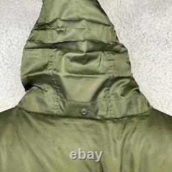 Vintage Polo Ralph LaurenDown Puffer Jacket Adult 2XL Green Zip Pony 90s Men's