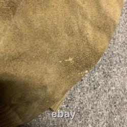 Vintage Polo Ralph Lauren 100% Genuine Suede Western Jacket Size XL read