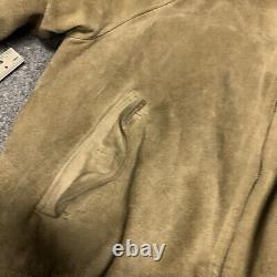 Vintage Polo Ralph Lauren 100% Genuine Suede Western Jacket Size XL read