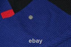 Vintage Polo Ralph Lauren 1992 Suicide Ski Blue NO PATCH Wool Knit Sweater XL