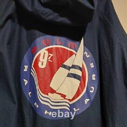 Vintage Polo Ralph Lauren 1997 90s Regata Sailing Coat Jacket- 92 stadium Large