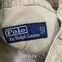 Vintage Polo Ralph Lauren (31x30) Military Paratrooper Pilot Khaki Cargo Pant