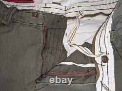 Vintage Polo Ralph Lauren 34x30 Military Paratrooper Pilot Olive Cargo Pant rrl