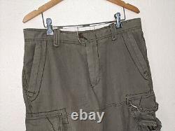 Vintage Polo Ralph Lauren 34x30 Military Paratrooper Pilot Olive Cargo Pant rrl