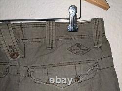 Vintage Polo Ralph Lauren 34x30 Military Paratrooper Pilot Olive Cargo Pant rrl