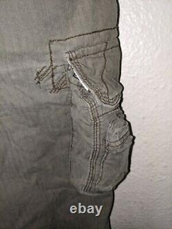Vintage Polo Ralph Lauren 34x30 Military Paratrooper Pilot Olive Cargo Pant rrl